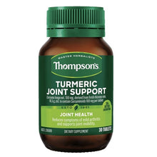 Load image into Gallery viewer, Thompson&#39;s Turmeric Joint Support 30 Tablets