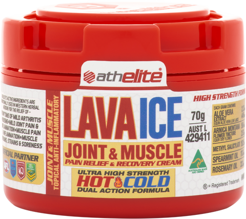 Athelite Lava Ice Joint & Muscle Pain Relief & Recovery Cream 70g