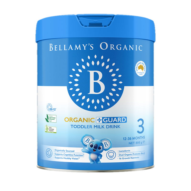 Bellamy’s Organic Guard Step 3 Toddler Milk Drink 800g