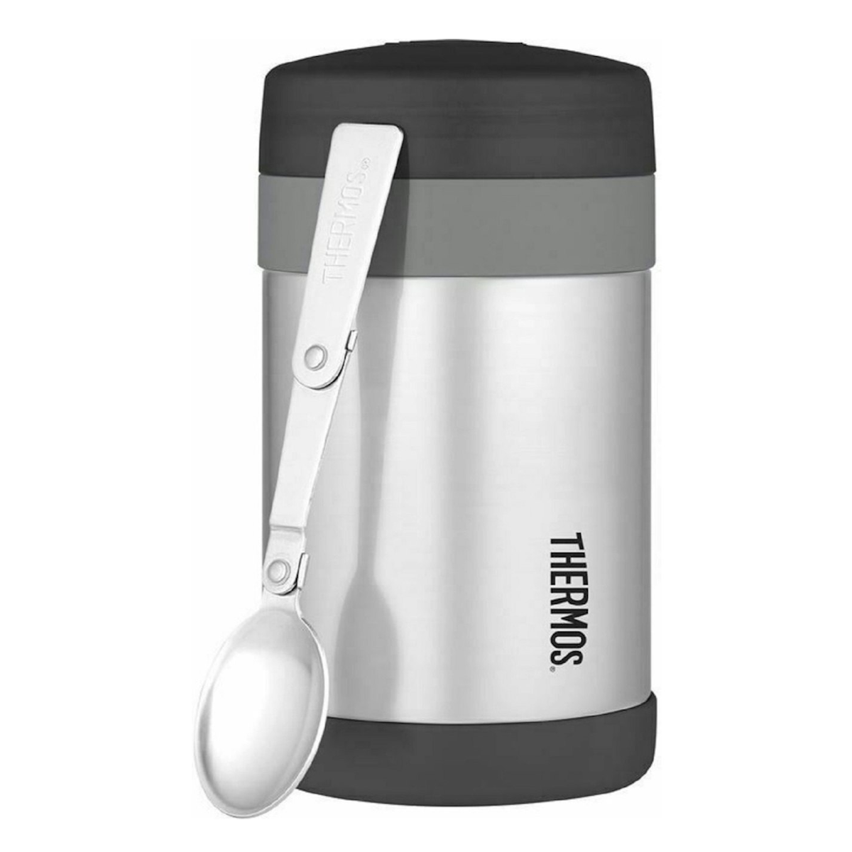 Thermos Stainless Steel Vacuum Insulated Food Jar 470mL - Silver