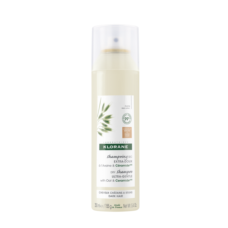 Klorane Dry Shampoo With Oat & Ceramide Dark Hair 150mL