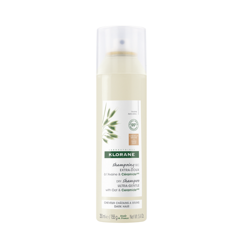 Klorane Dry Shampoo With Oat & Ceramide Dark Hair 150mL