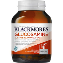 Load image into Gallery viewer, Blackmores Glucosamine Sulfate 1500mg One-A-Day 60 Tablets