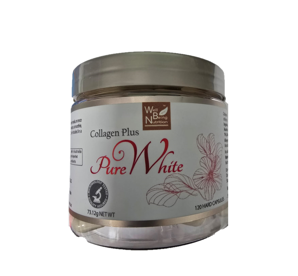 Well Being Nutrition Collagen Plus Pure White 120 Capsules