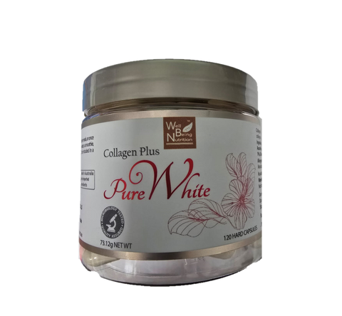 Well Being Nutrition Collagen Plus Pure White 120 Capsules