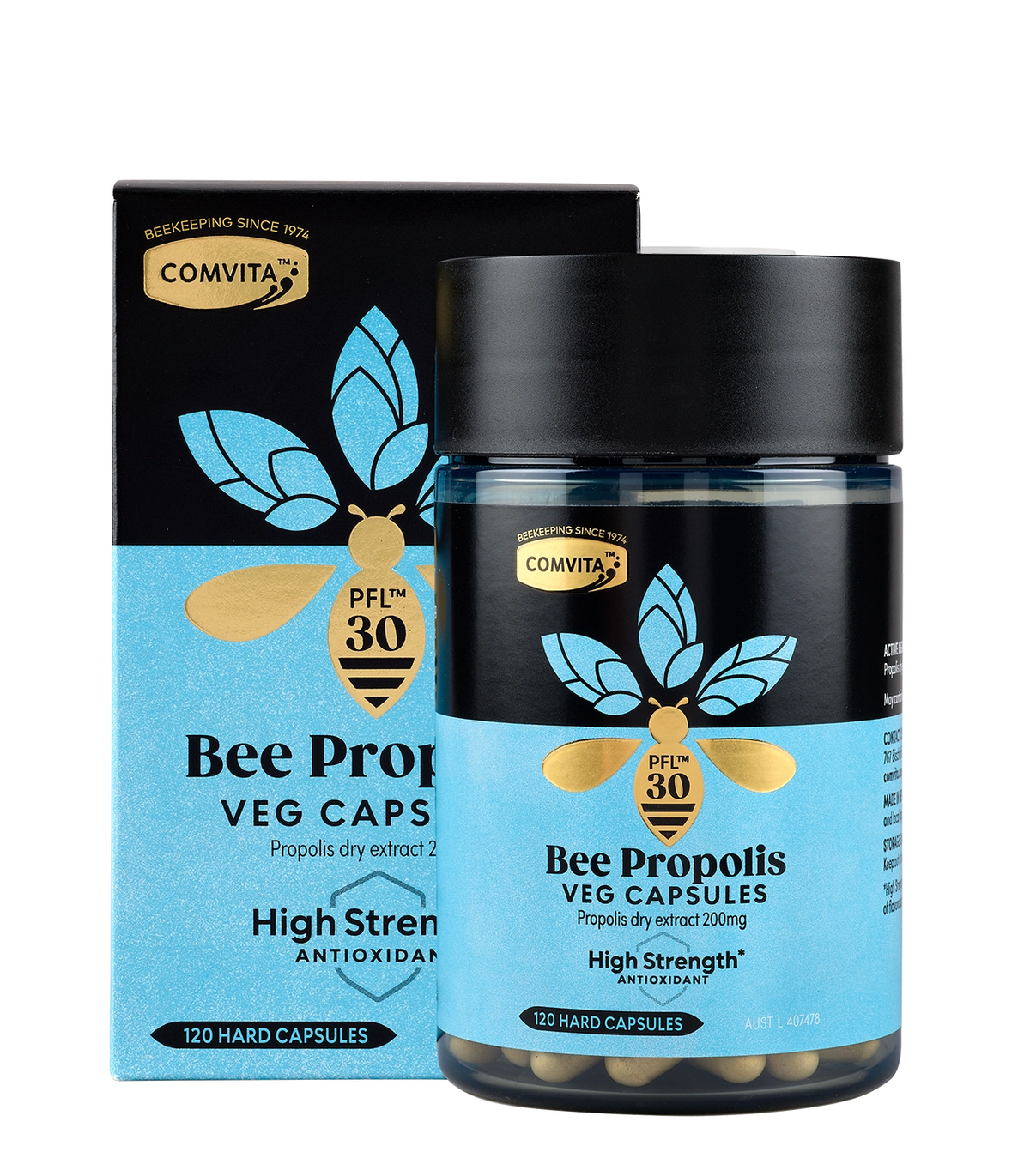 COMVITA Bee Propolis Vege Capsules PFL30 120 Capsules