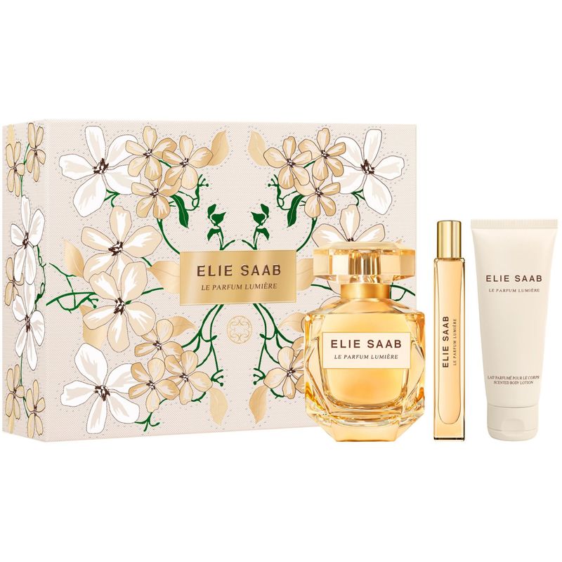 Elie Saab Le Parfum Lumiere Eau de Parfum 90mL 3 Piece Set