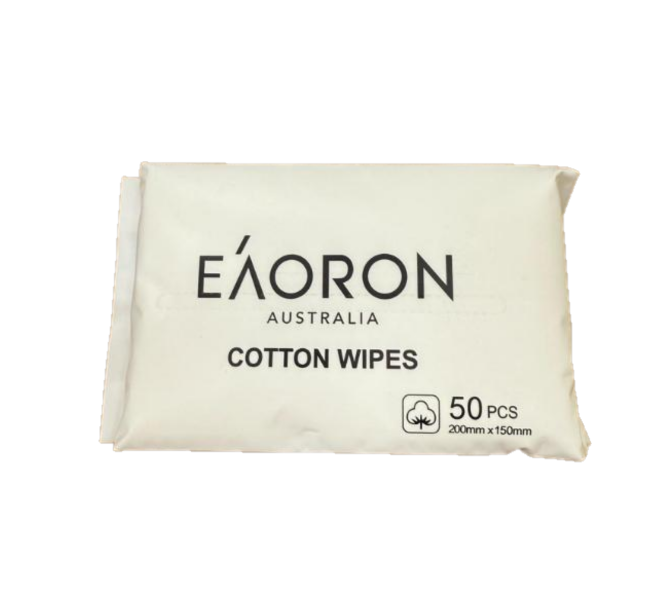 Eaoron Cotton Wipes 50 Pack - GWP NOT FOR SALE