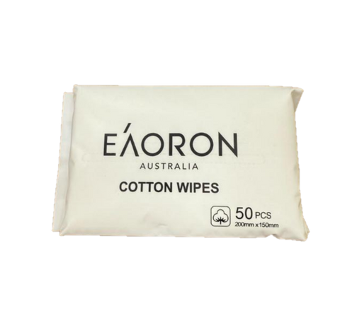 Eaoron Cotton Wipes 50 Pack - GWP NOT FOR SALE