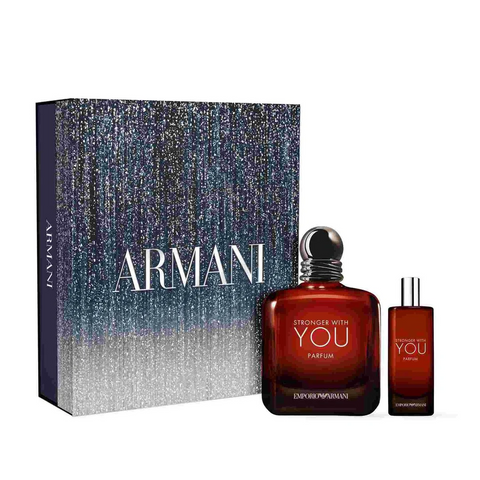 Giorgio Armani Emporio Armani Stronger With You Parfum 100mL 2 Piece Gift Set