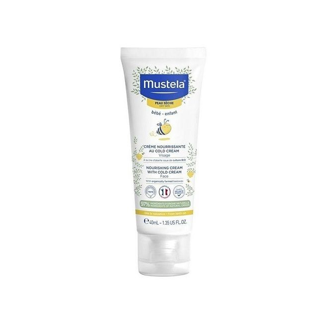 Mustela Nourishing Face Cream with Cold Cream 40mL