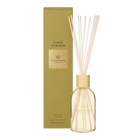 GlassHouse Fragrances Kyoto In Bloom Fragrance Diffuser 250mL