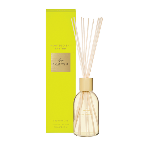 GlassHouse Fragrances Montego Bay Rhythm Fragrance Diffuser 250mL