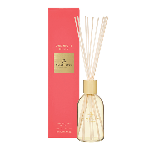 GlassHouse Fragrances One Night In Rio Fragrance Diffuser 250mL