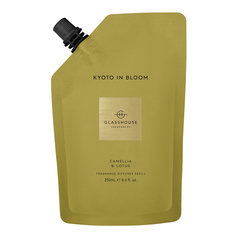GlassHouse Fragrances Kyoto In Bloom Fragrance Diffuser Refills Pouches 250mL