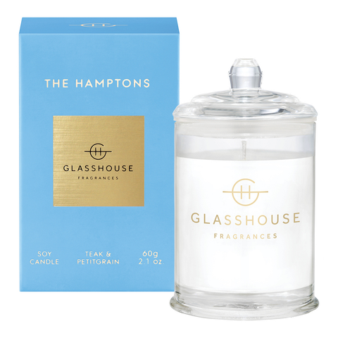 GlassHouse Fragrances The Hamptons Fragrance Soy Candle 60g
