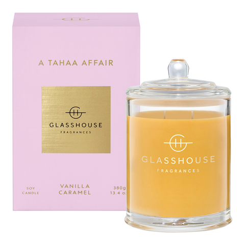 GlassHouse Fragrances A Tahaa Affair Fragrance Soy Candle 380g