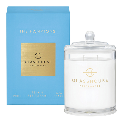 GlassHouse Fragrances The Hamptons Fragrance Soy Candle 380g