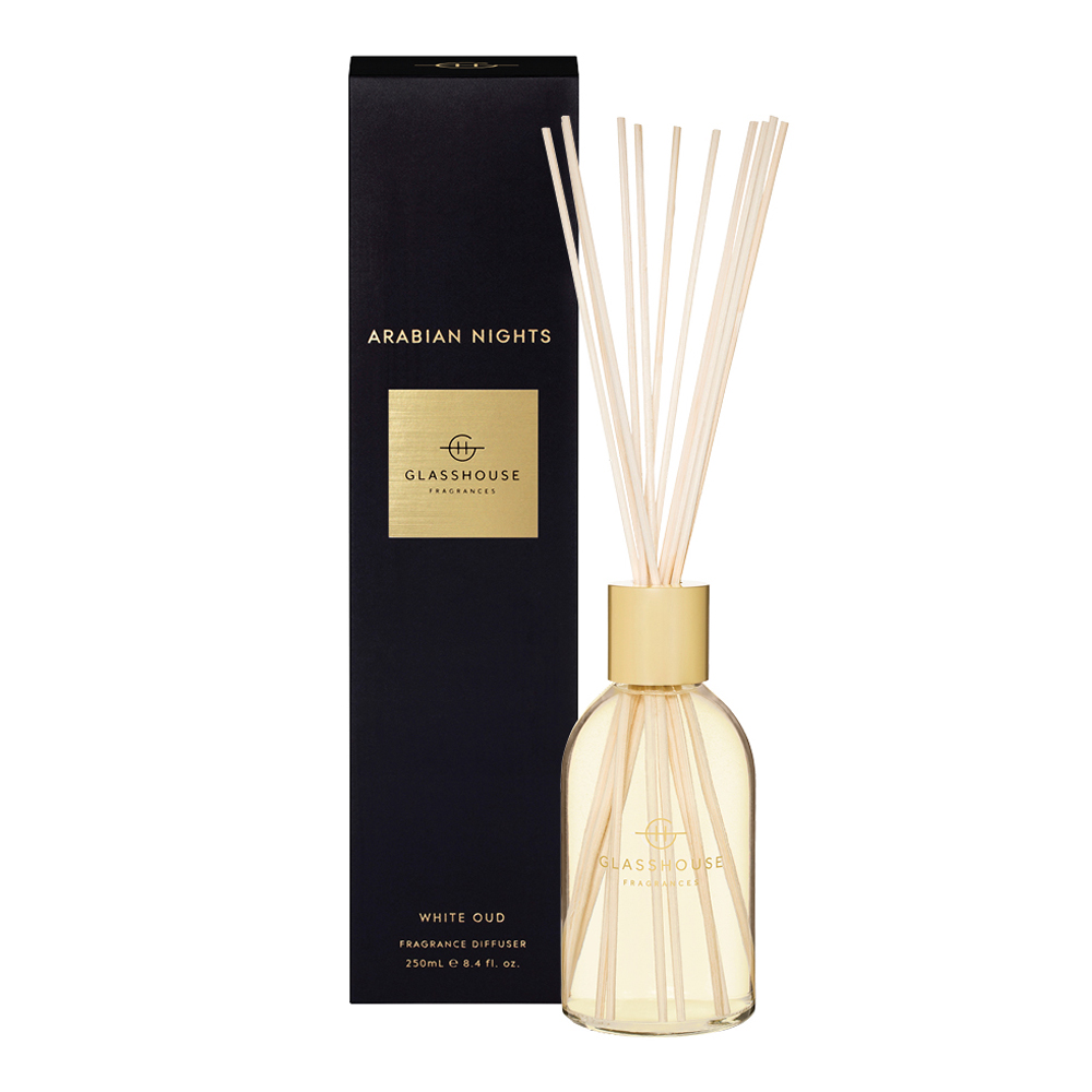 GlassHouse Fragrances Arabian Nights Fragrance Diffuser 250mL
