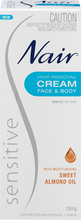 Load image into Gallery viewer, Nair Sensitive Face &amp; Body Hair Removal Cream 150g