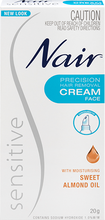 Load image into Gallery viewer, Nair Sensitive Precision Face Hair Removal Cream 20g