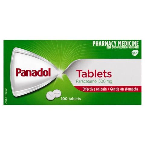 Panadol 500mg 100 Tablets (LIMIT of ONE per Order)