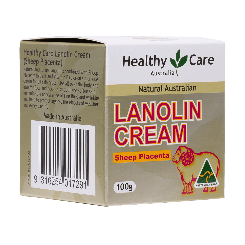 Healthy Care Lanolin With Sheep Placenta 100g