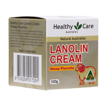 Load image into Gallery viewer, Healthy Care Lanolin With Sheep Placenta 100g