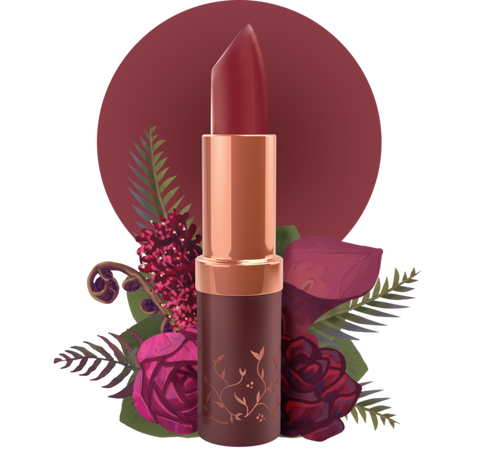 Karen Murrell 22 Bordeaux Rouge Natural Lipstick 4g