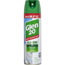 Load image into Gallery viewer, Glen 20 Disinfectant Spray Crisp Linen 175g