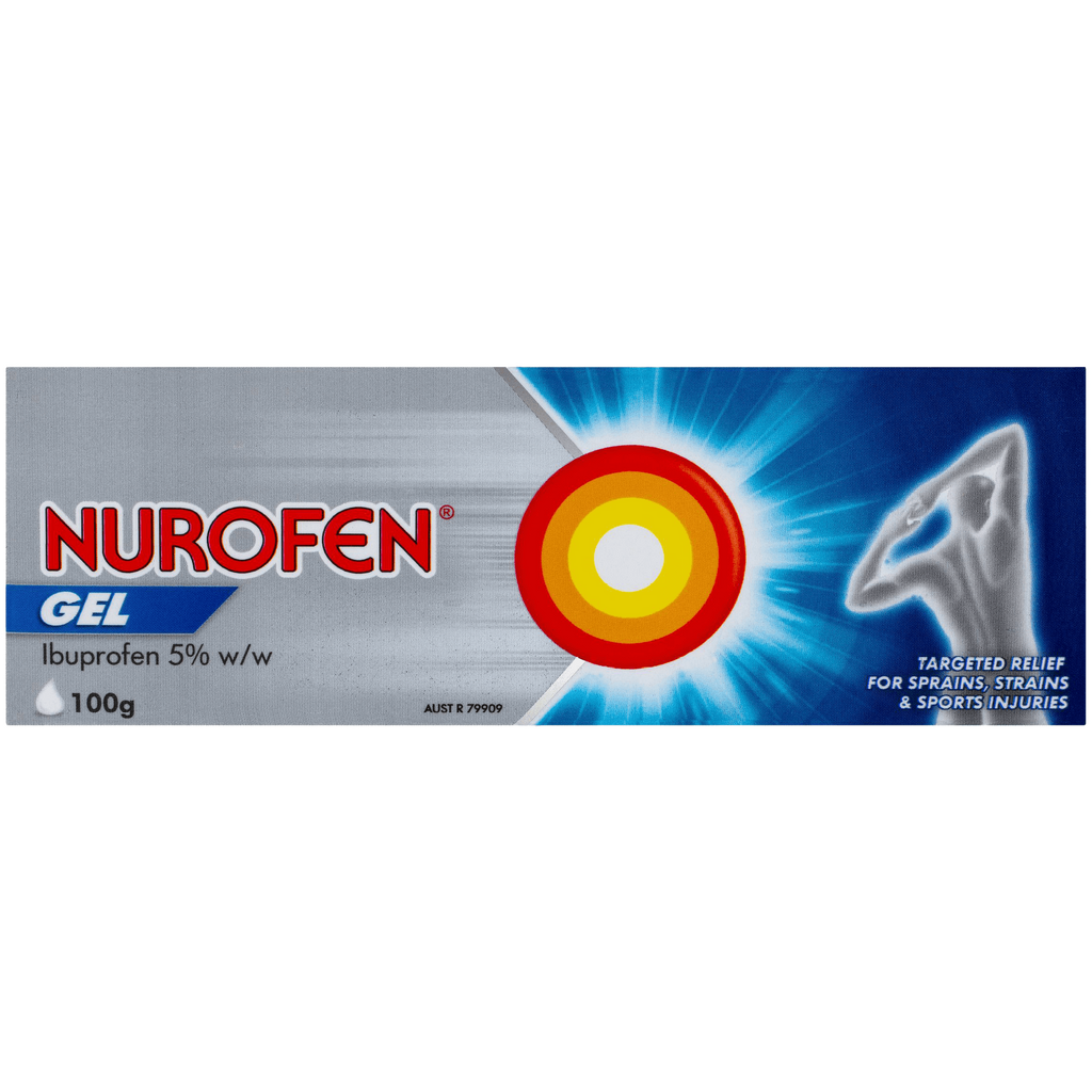 Nurofen Gel Ibuprofen 5% Pain and Inflammation Relief 100g