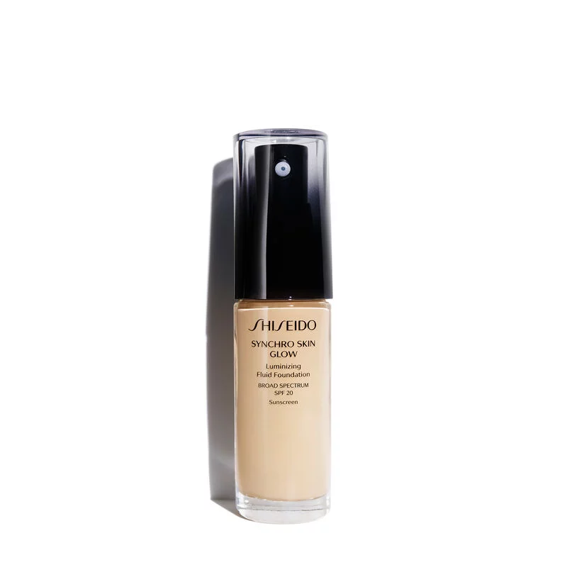 SHISEIDO Synchro Skin Glow Luminizing Fluid Foundation - Golden 2