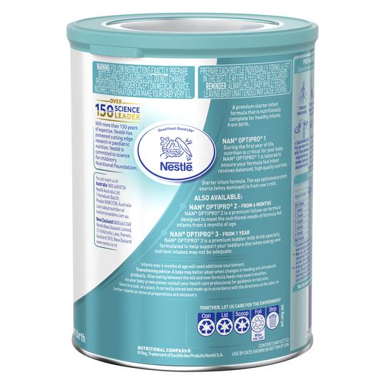 NAN Optipro Stage 1 Suitable From Birth Starter Baby Formula Powder 800g