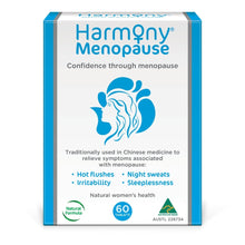 Load image into Gallery viewer, Harmony Menopause Supplements for Women 60 Tablets