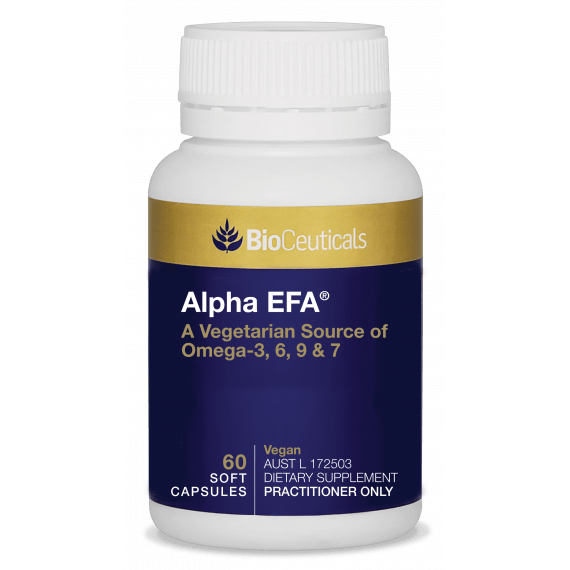 Bioceuticals Alpha EFA 60 Capsules