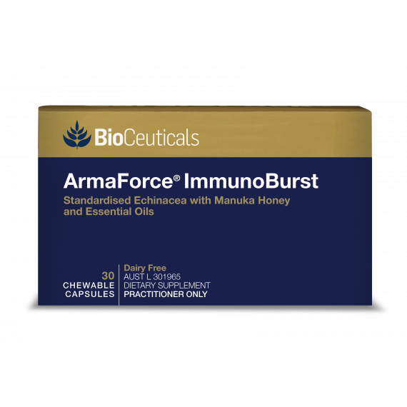 Bioceuticals ArmaForce ImmunoBurst Chewable 30 Capsules (Expiry 10/2026)
