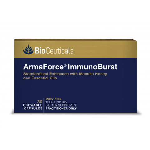 Bioceuticals ArmaForce ImmunoBurst Chewable 30 Capsules (Expiry 10/2026)