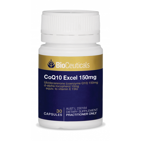 Bioceuticals CoQ10 Excel 150mg 30 Capsules