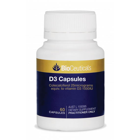 Bioceuticals D3 Capsules 60 Capsules