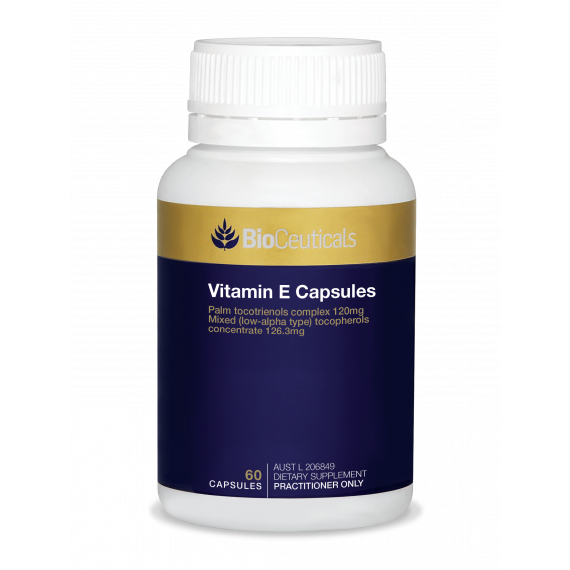 Bioceuticals Vitamin E Capsules 60 Capsules