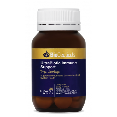 Bioceuticals UltraBiotic Immune Support For Juniors 30 Tablets
