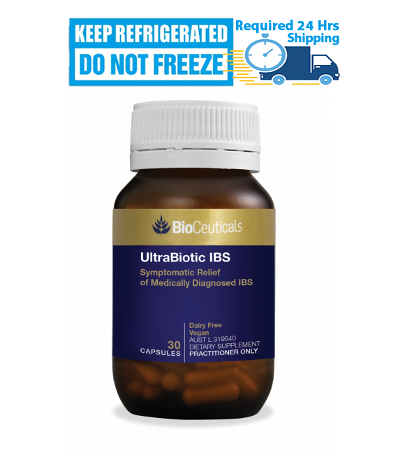 Bioceuticals UltraBiotic IBS 30 Capsules (expiry 6/24)