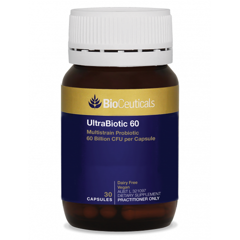 Bioceuticals UltraBiotic 60 30 Capsules