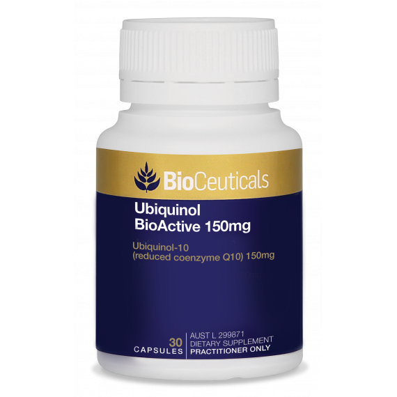 Bioceuticals Ubiquinol BioActive 150mg 30 Capsules