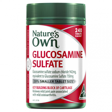 Load image into Gallery viewer, Nature&#39;s Own Glucosamine Sulfate 240 Tablets