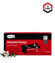 Load image into Gallery viewer, COMVITA UMF 5+ Manuka Honey On-The-Go 10g 12 Sachets (Ships May)