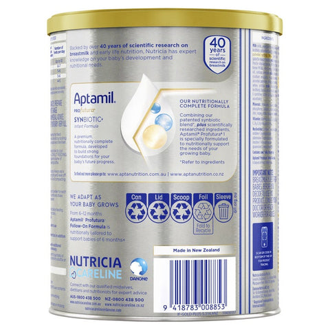 Aptamil Profutura 1 Premium Baby Infant Formula From Birth to 6 Months 900g