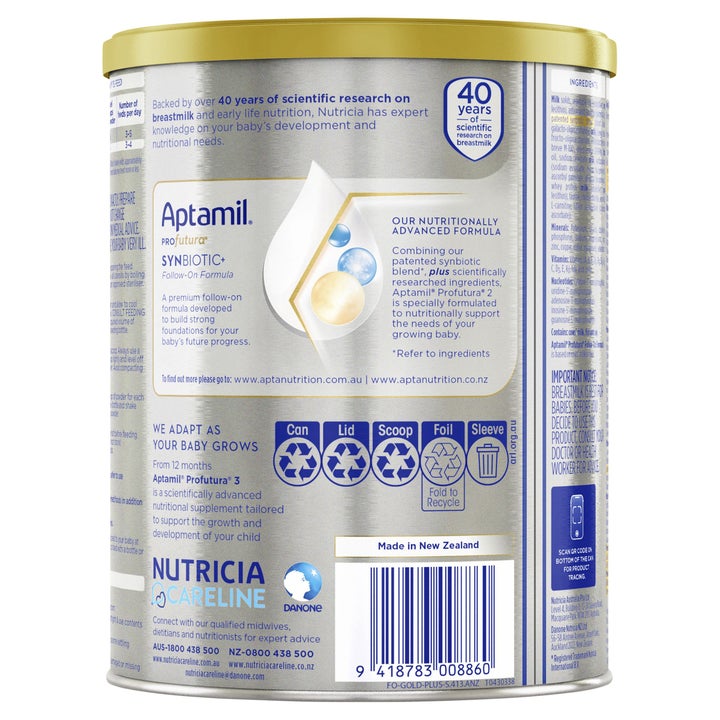 Aptamil Profutura 2 Premium Baby Follow-On Formula From 6-12 Months 900g (Ships end April )