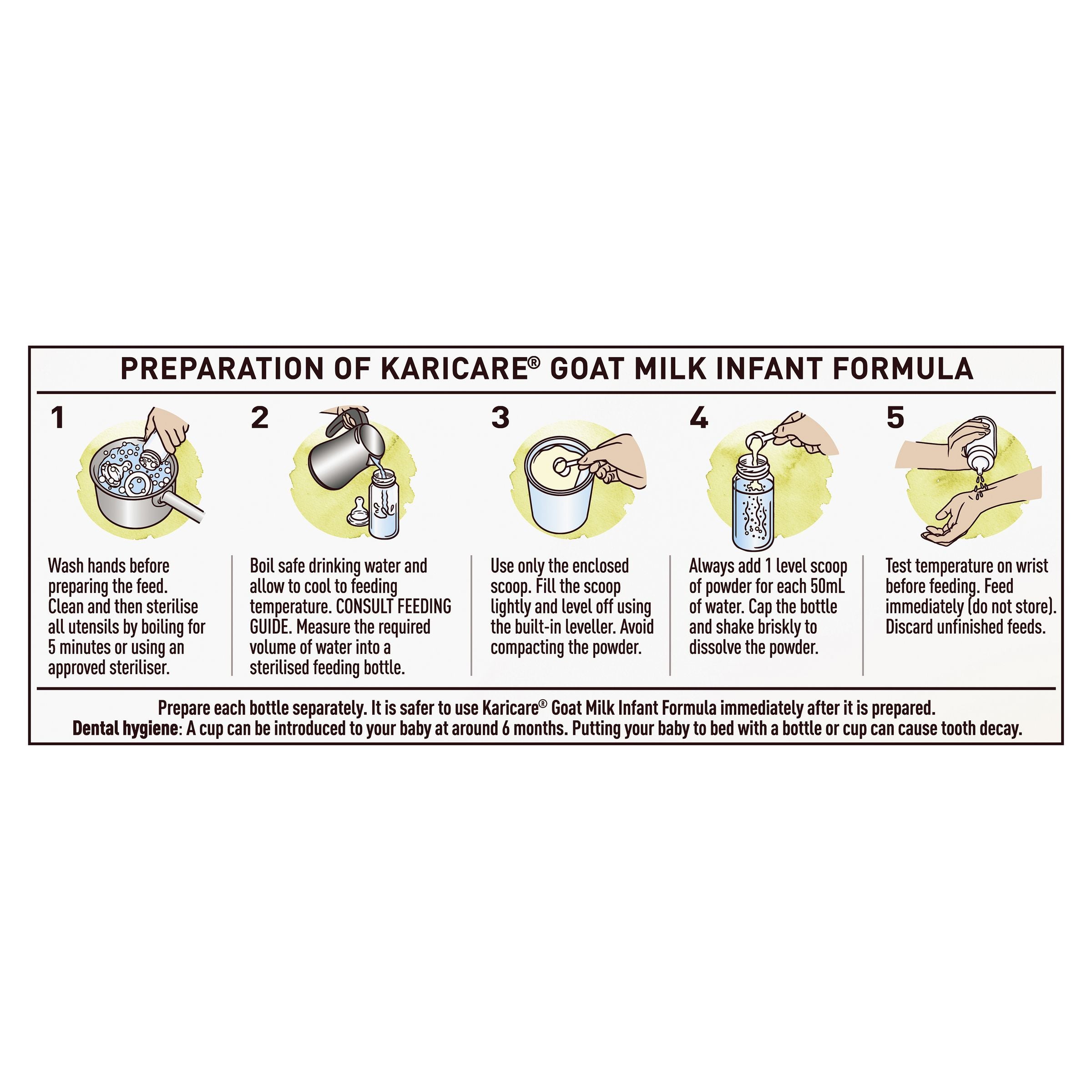 Karicare Goat Stage 1   Infant Formula From Birth to 6 Months 900g