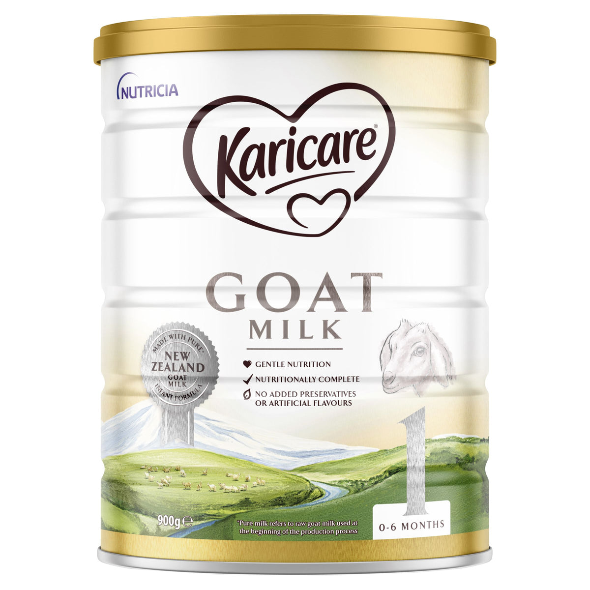 Karicare Goat Stage 1 Infant Formula From Birth to 6 Months 900g (Expiry 12/26)